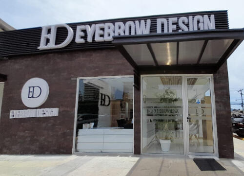 Eyebrow Design Tienda a pie de calle